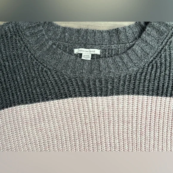 American Eagle AE Oversized Striped Sweater Size XL XXL 1X 2X - Picture 5 of 12